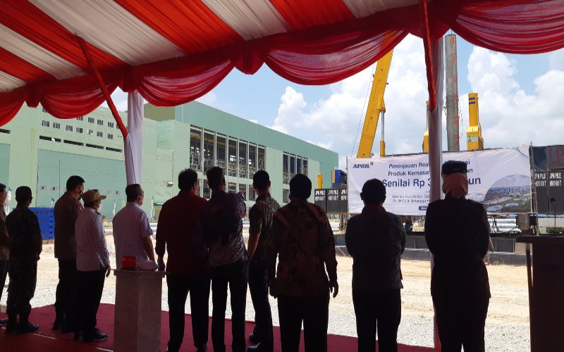 Menko Airlangga Resmikan Groundbreaking Investasi Produk Kemasan Berkelanjutan RAPP