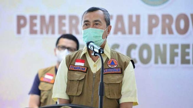 Gubernur Syamsuar Imbau Waspadai Kasus Covid-19 Masuk dari Luar Riau