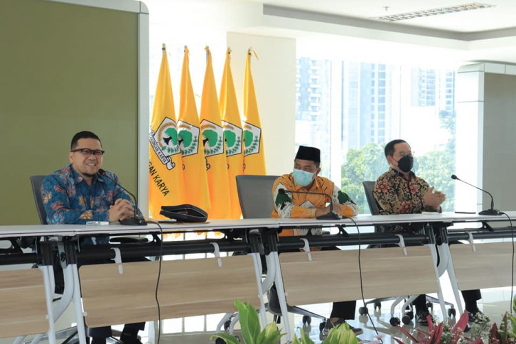 DPP Golkar : Kampar Pengurus DPD II Pertama se-Indonesia yang Berkunjung ke Golkar Institute