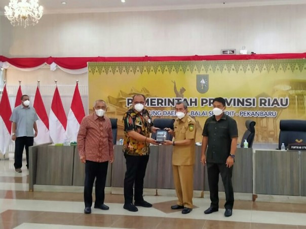 Pada DPR RI, Syamsuar Sebut Semasa Covid-19 Pelayanan Publik di Riau Maksimalkan Penggunaan IT