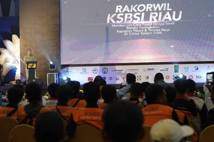 Gubri Syamsuar Ajak Serikat Buruh Peduli Petani Sawit