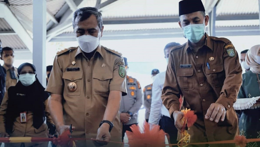 Gubri Syamsuar Resmikan Rumah Sakit Pertamina Dumai sebagai ICU dan Ruang Isolasi COVID-19