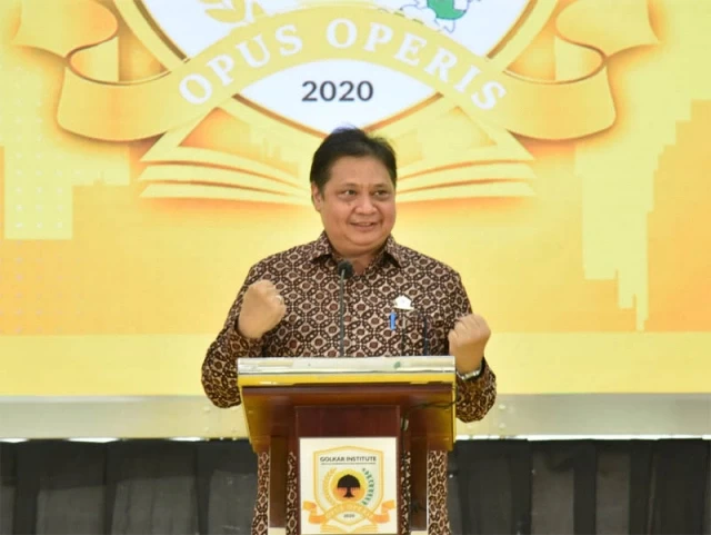 Airlangga Hartarto Resmikan Program Sekolah Partai Golkar Institute