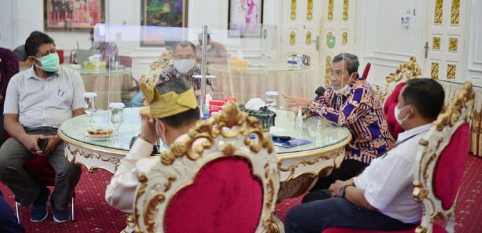 Gubri Syamsuar Lakukan Pertemuan dengan Rektor Unilak dan Direktur PCR Bahas PPDB Riau