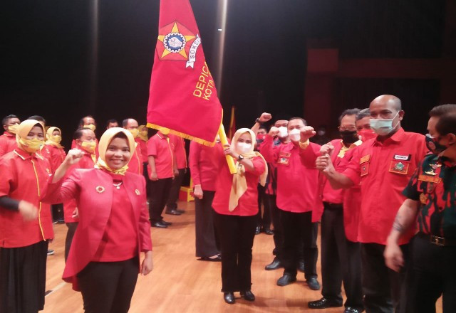 Depidar IV Soksi Provinsi Riau dan Depicab Soksi Pekanbaru Resmi Dilantik