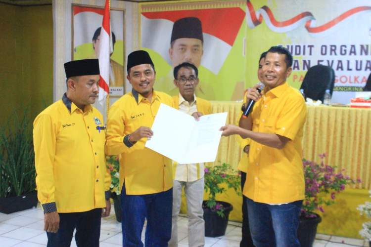 Audit Organisasi Golkar Kampar, Sekretaris Golkar Riau Pesan Jaga Ritme 