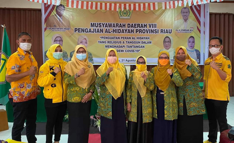 Kembali Pimpin Pengajian Al-Hidayah Riau, Maryenik Ajak Berkarya Membangun Bangsa dan Agama 