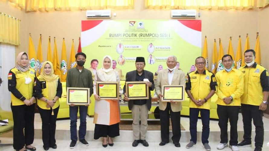 BAPILU Golkar Riau Selenggarakan RUMPOL, Wadah Diskusi Politik