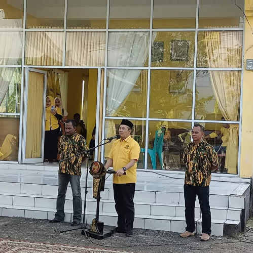 Audit Monitoring Golkar Rohil, Ketua DPD Golkar Riau Bakar Semangat Kader