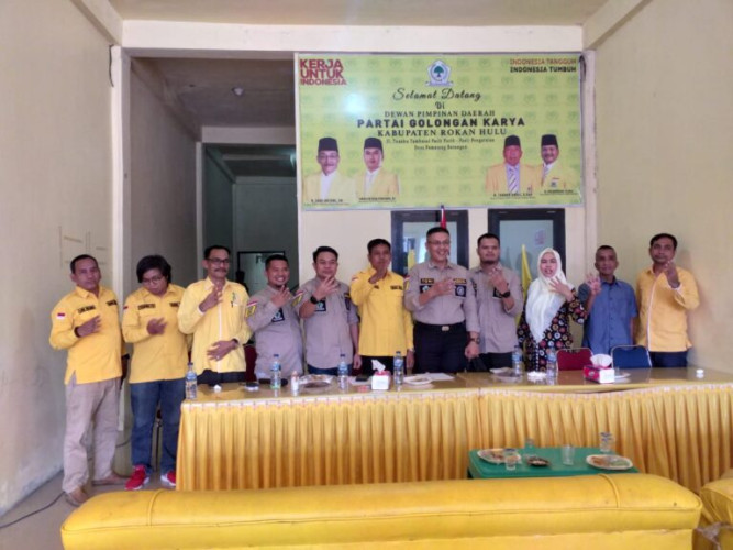 Konsolidasi ke Rohul, BSNPG Riau Instruksikan Saksi Hingga TPS dan Desa