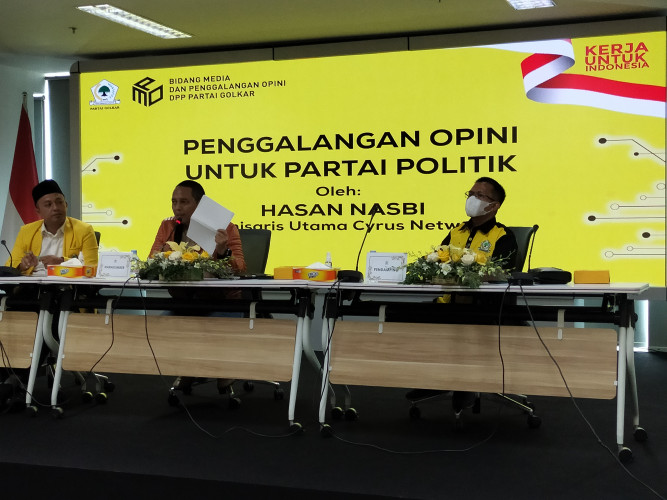 Hasan Nasbi: Airlangga Hartarto Sudah Punya Tiket Jadi Calon Presiden