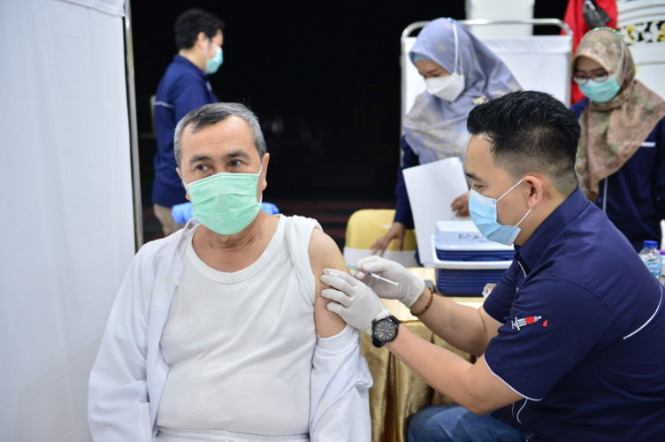 Gubri Syamsuar Ajak Maksimalkan Booster di Mall Vaksinasi