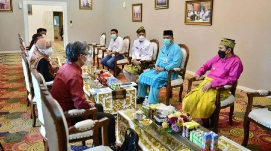 Terima Kunjungan PHR, Gubri Syamsuar Pesan Libatkan BUMD 