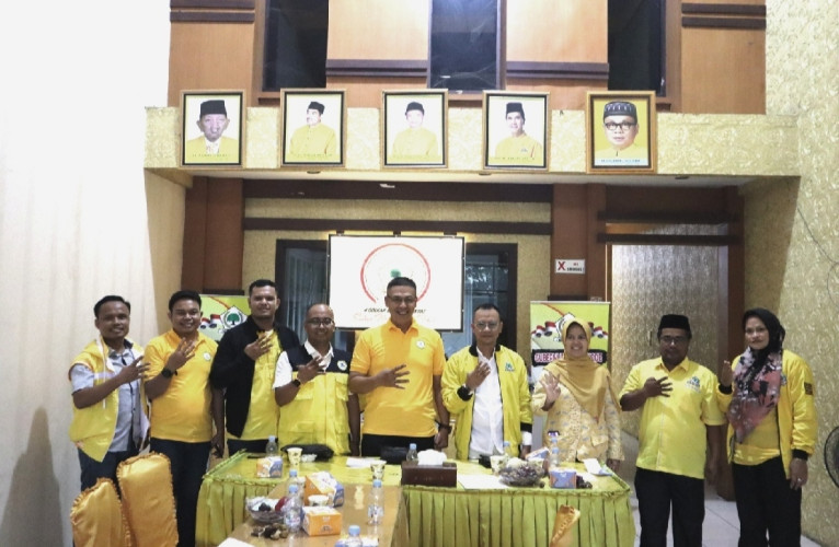 Konsolidasi Tiap Daerah, BSNPG Riau Kunjungi Golkar Kota Pekanbaru