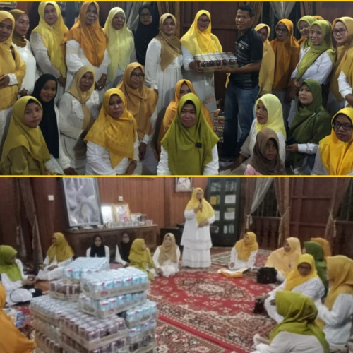 Jalin Konsolidasi, Ormas HWK Bengkalis Buka Bersama Kediaman Sekretaris Golkar Riau