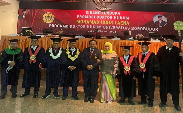 Promosi Doktor Hukum, Ketua Fraksi Golkar MPR RI Idris Laena Demonstrasikan Manfaat Koperasi