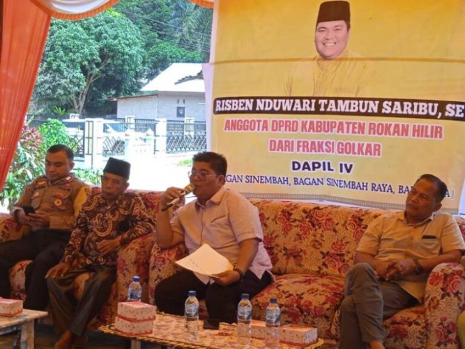 Jemput Aspirasi Masyarakat, Risben Nduwari Reses di Kepenghuluan Pasir Putih
