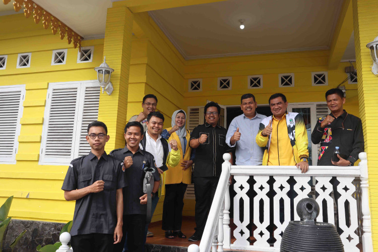 Terima Kunjungan BAWASLU  Golkar Riau Siap Kolaborasi Kerja Politik 2024