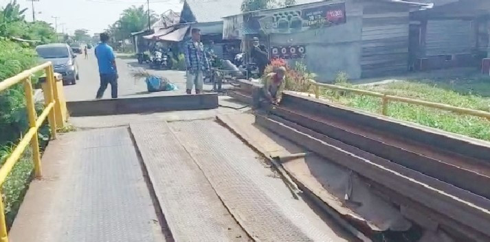 Gerak Cepat, Usulan Karmilasari DPRD Riau Jembatan Lintas Bagan siapi-api - Sinabaoi Akhirnya Diperbaiki