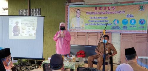 Masa Reses DPRD Riau, Septina Serap Keluhan Masyarakat Inhil Soal Minim Sekolah Negeri 