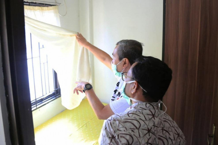Gubri Syamsuar Siapkan Asrama Haji Riau untuk Perawatan Pasien Isolasi Mandiri Covid-19