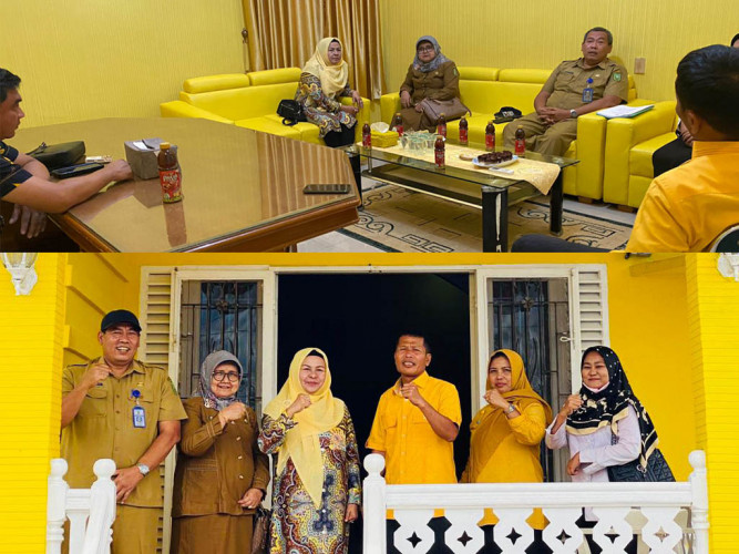 Terima Tamu dari KESBANGPOL, DPD Golkar Riau Siap Dukung Penuh Kinerja Pemerintah 