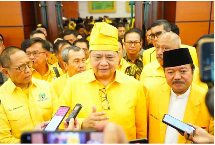 Ketum Airlangga Kirim 3 Nama Pengganti Menpora ke Presiden Jokowi
