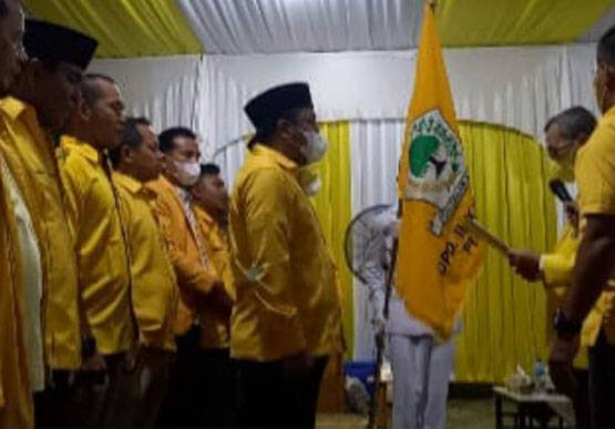 Lantik DPD Golkar Pelalawan, Ketua DPD Golkar Riau Ajak Kolaborasi Besarkan Partai