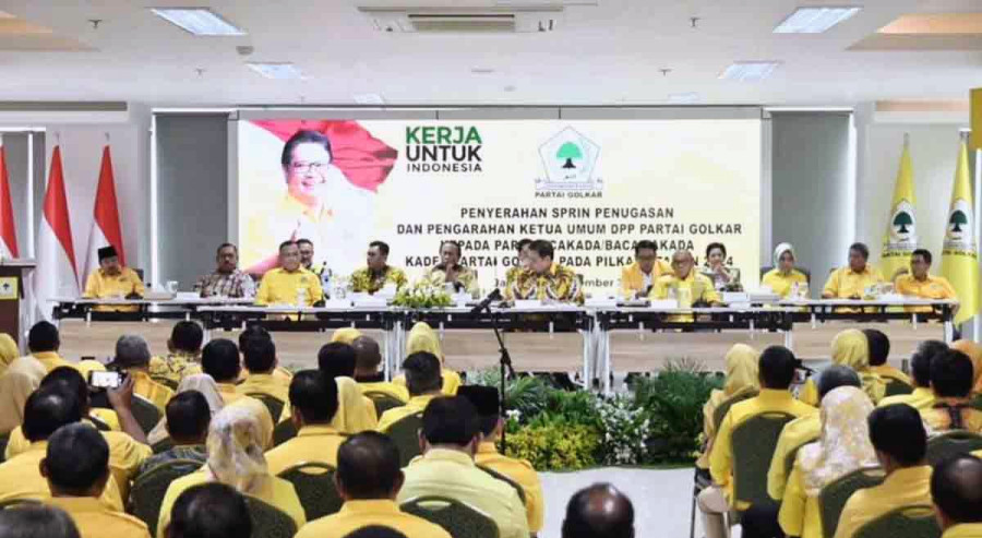 Partai Golkar Kumpul Seribu Lebih Kepala Daerah untuk Bahas Instruksi Pemenangan Parpol