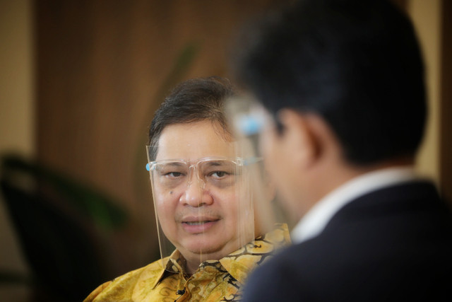 Airlangga Targetkan Ekonomi Kuartal II 2021 Tumbuh 6,7 Persen